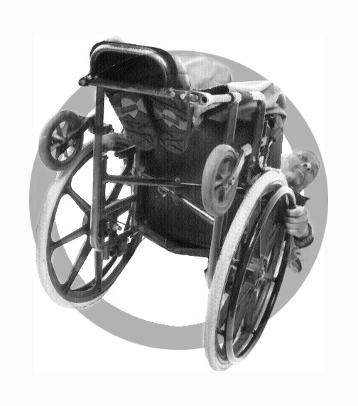 The Rupe Group wheelchair artwork