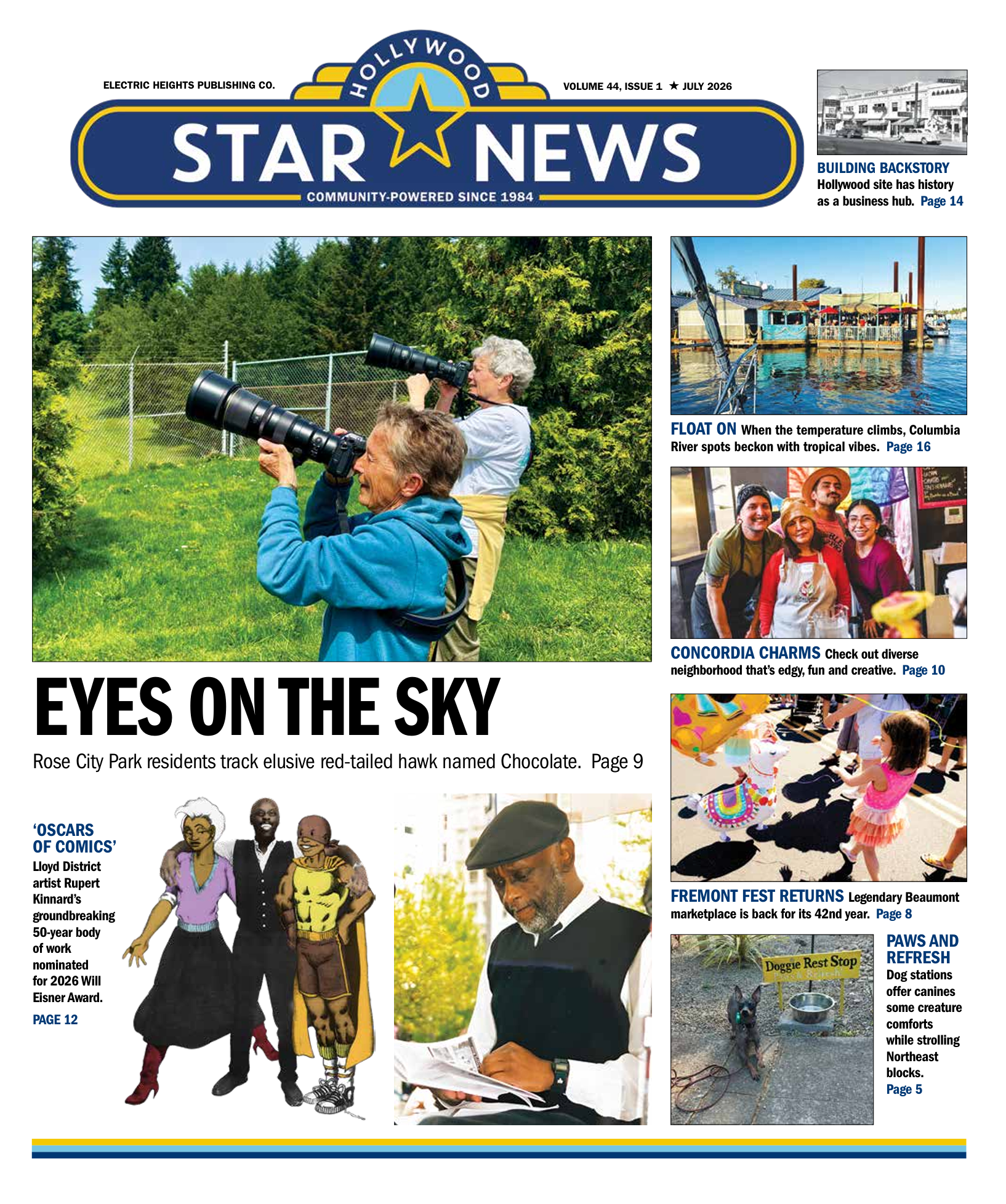 Hollywood Star News cover featuring Rupert Kinnard